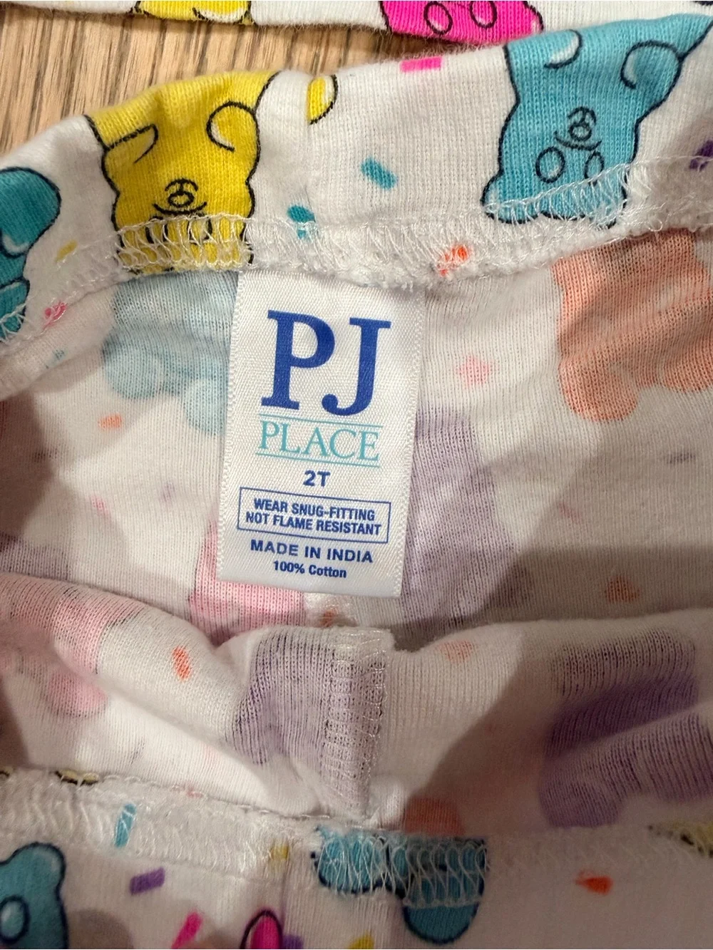 PJ Place toddler girl gummy bears summer pajama set
